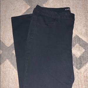 American eagle black jegging